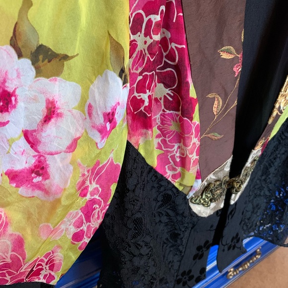 Spencer Alexis Collection Vintage Silk Kimono - Picture 2 of 3